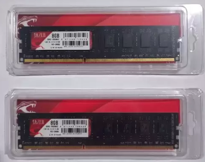 JAZER 8GB DDR3 1600MHz 1.5v CL:11-11-11-28 - PC3-12800U