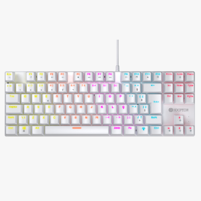 Hoopson Teclado Gamer Mecânico TPC-075 - BRANCO