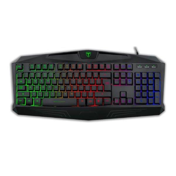 Teclado Gamer Membrana Tanker Rainbow T-Tgk106 (Pt) - T-Dagger