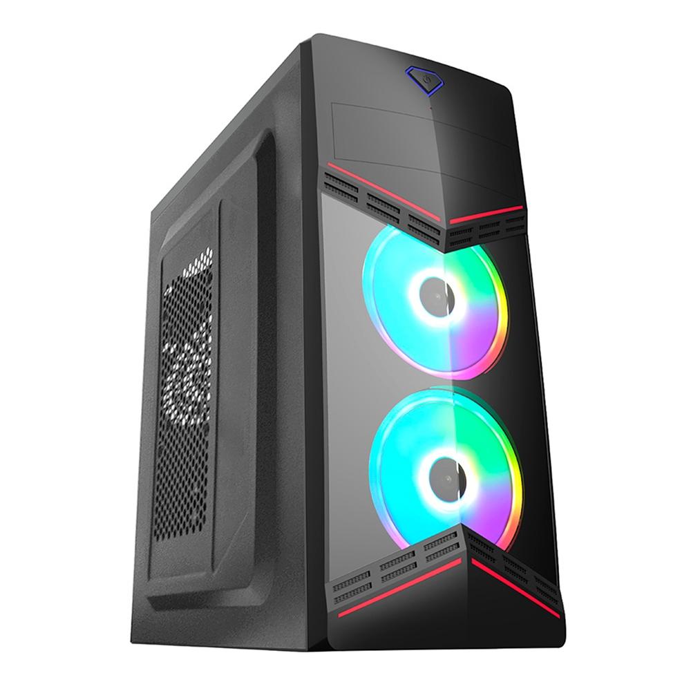 Gabinete Gamer C3Tech Gaming, Mid Tower, Preto - Mt-G90Bk