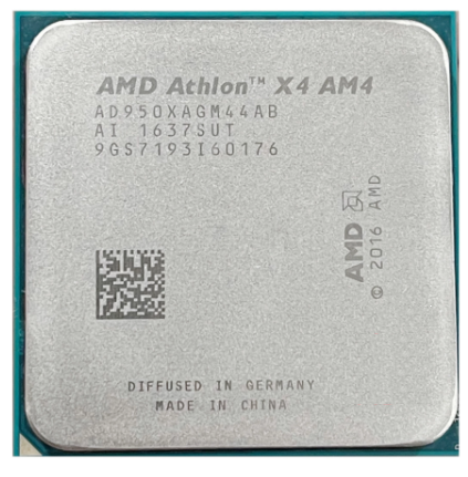 Athlon X4 950 Am4 Ddr4 Amd Clock 3.5Ghz Boost 3.8Ghz 4/4 Oem