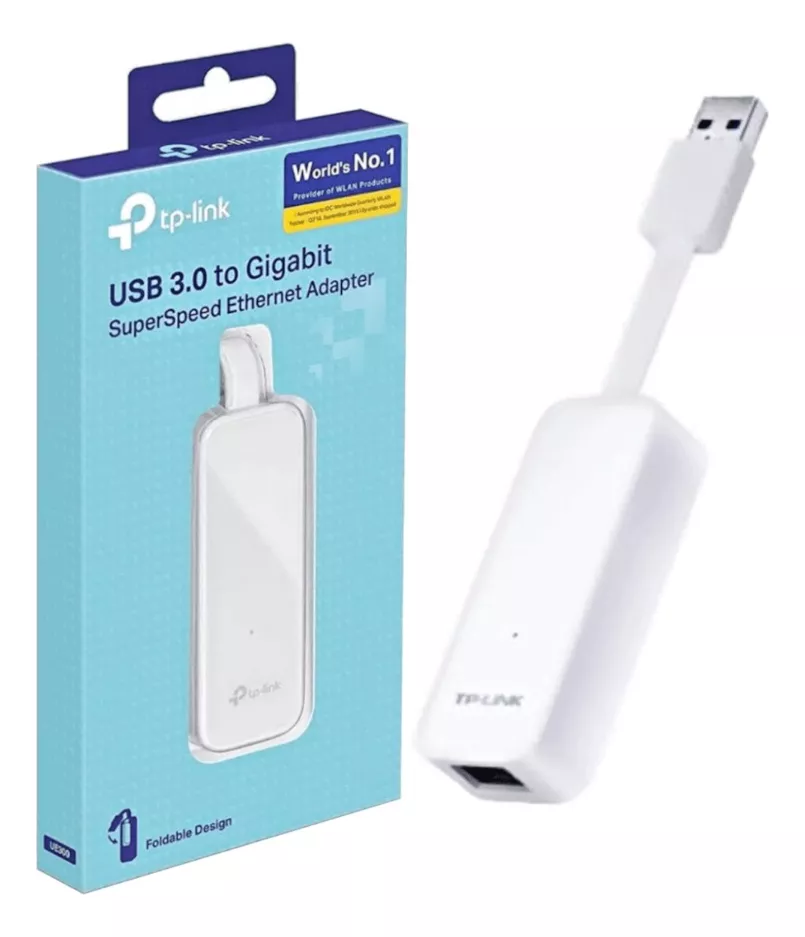 ADAPTADOR DE REDE ETHERNET GIGABIT USB 3.0 UE300 - TP-LINK