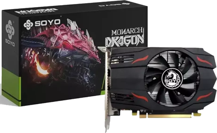 PLACA DE VIDEO SOYO Radeon RX550, 4G, GDDR5, 128Bit AMD