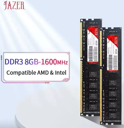 Jazer 8Gb Ddr3 1600Mhz 1.5V Cl:11-11-11-28 - Pc3-12800U