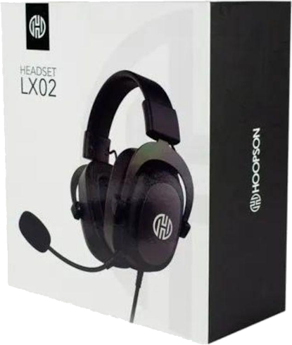 Headset Gamer Fone De Ouvido Couro Ps4 Xbox Pc Celular Hoopson - Lx02