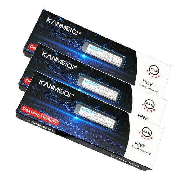 MEMÓRIA GAMER 4GB DDR3 CL11 1600MHZ AZUL - KANMEIQI